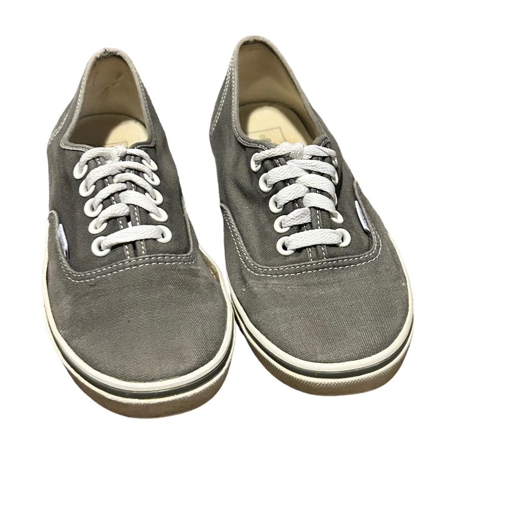 VANS Gray Unisex Lace Up Comfortable Sneaker Lifestyle Everyday Shoe-Size 7.5 - Picture 4 of 14